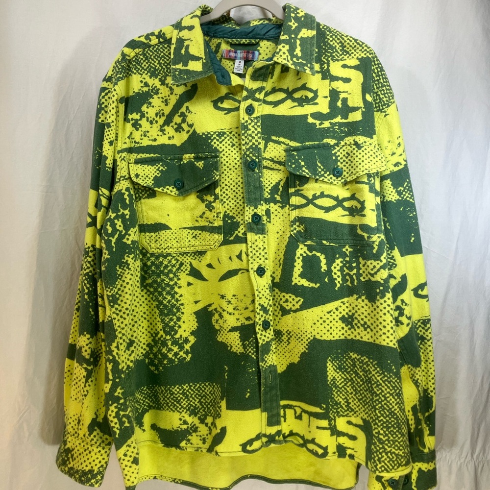 Urban Outfitters Oversized Lime /Green Shacket size M